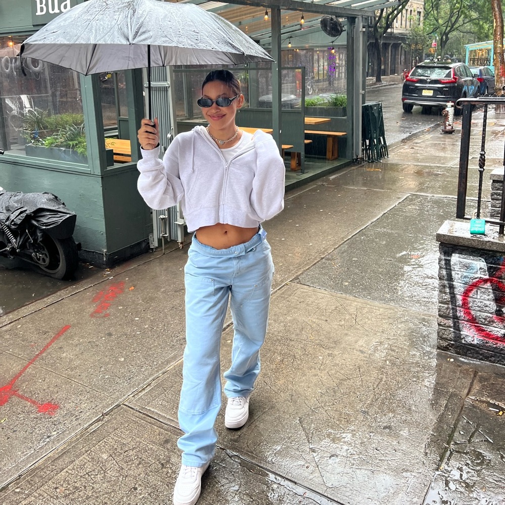 Baby Blue Carhartt Work In Progress Pants
